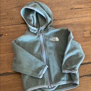The North Face infant glacier hoodie